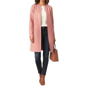 Nygard Coat Jacket - Faux Suede - Dust Pink Color - size XL